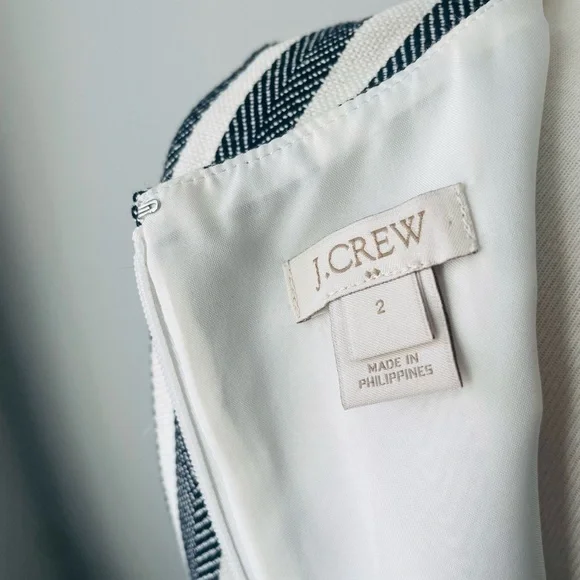 J. Crew Herringbone Tweed Dress - Picture 7 of 7